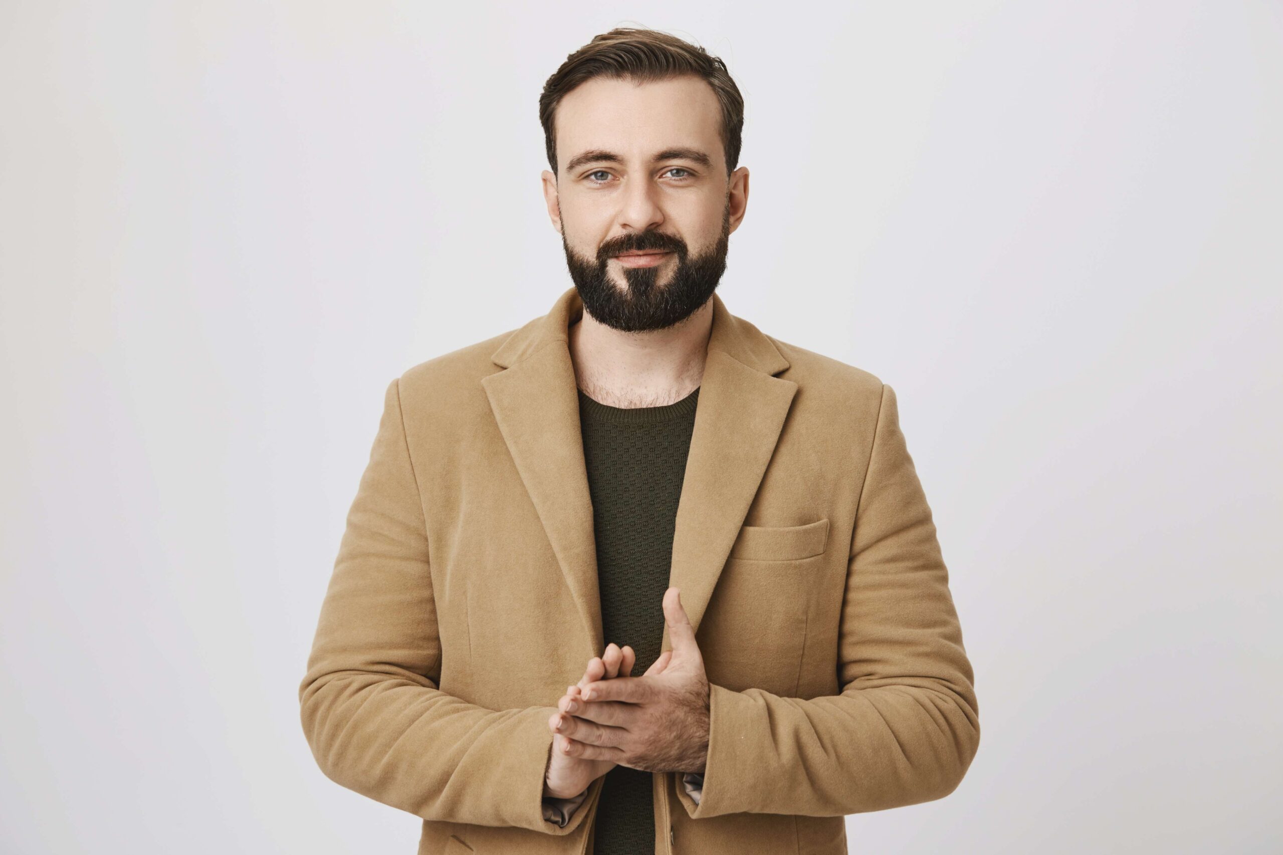 Handsome Bearded Businessman